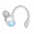 Wireless Bluetooth 5 2 Headphones In ear Stereo Business Headset Waterproof Sports Earphones White