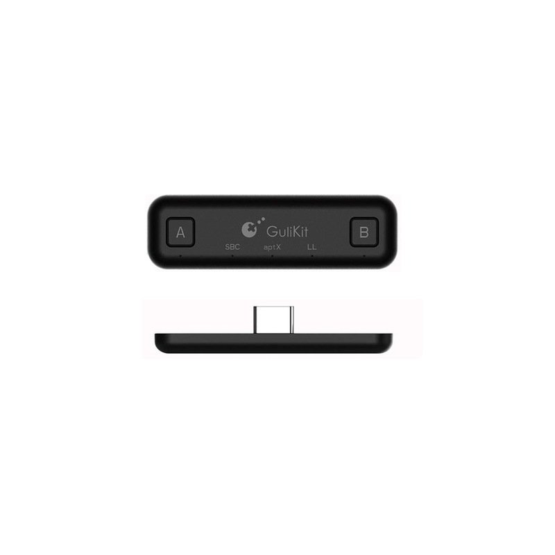 Wireless Bluetooth Adapter Audio USB Transmitter w/APTX Low Latency For Nintendo Switch / Switch Lite black