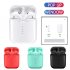 Wireless Bluetooth Earphone V8 Wireless Earphones with Charging Box Case Bluetooth Headset for Phone   Black
