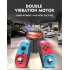 Wireless Bluetooth Game Handle For Ns Left And Right Small Handle With Grip Vibration Somatosensory Red blue