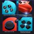 Wireless Bluetooth Game Controller Telescopic Gamepad Joystick for Samsung Xiaomi Huawei Android Phone PC Red blue