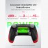Wireless Bluetooth Gamepad Vibration 6 axis Console Controller Joystick Compatible for Ps4 Sky Blue