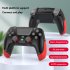 Wireless Bluetooth Gamepad Vibration 6 axis Console Controller Joystick Compatible for Ps4 Sky Blue