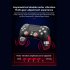 Wireless Bluetooth Gamepad Vibration 6 axis Console Controller Joystick Compatible for Ps4 Sky Blue