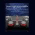Wireless Bluetooth Gamepad Vibration 6 axis Console Controller Joystick Compatible for Ps4 Grey