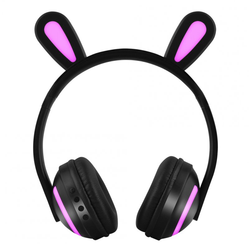 Wireless Bluetooth Headphones Head-mounted Stereo Bass Wireless Bluetooth Headset Rabbit Ears