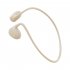 Wireless Bluetooth Headphones Air Conduction Open Ear Stereo Earphone Lightweight Sports Headset beige pooh