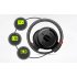 Wireless Bluetooth Headphones FM Radio Sport Music Stereo Earpics Micro SD Card Slot Headset Gold