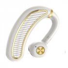 Wireless Bluetooth Headset Sports Earphone for iPhone Samsung White gold