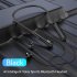 Wireless Bluetooth Headset Ai Smart Voice Control Neckband Earphones Smart Digital Display Headphones black