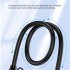 Wireless Bluetooth Headset Ai Smart Voice Control Neckband Earphones Smart Digital Display Headphones red