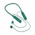 Wireless Bluetooth Headset Ai Smart Voice Control Neckband Earphones Smart Digital Display Headphones red