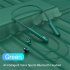 Wireless Bluetooth Headset Ai Smart Voice Control Neckband Earphones Smart Digital Display Headphones red