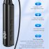 Wireless Bluetooth Headset Ai Smart Voice Control Neckband Earphones Smart Digital Display Headphones red