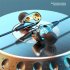 Wireless Bluetooth Headset Hanging Neck Sports Earphone Stereo Game Music Headphone With Microphone black gold