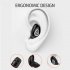 Wireless Bluetooth Headsets Mini Sports Bluetooth In ear Earphones black