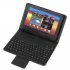 Wireless Bluetooth Keyboard   Leather Case Stand for Samsung Galaxy Tab 7 7  P6800 P6810