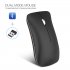 Wireless Bluetooth Mouse Rechargeable 2 4G USB Optical Vertical Ergonomic Dual Mode Mute Mouse black