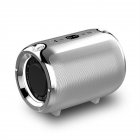 Wireless Bluetooth Portable with Super Subwoofer TWS Insert Card Mini Speaker Silver