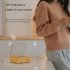 Wireless Bluetooth Speaker Alarm Clock Cute Retro Vinyl Turntable Small Audio Desktop Ornament White