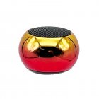 Wireless Bluetooth Speaker Small Subwoofer Portable Outdoor Mini Audio Compatible For Ios / Android red yellow