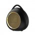 Wireless Bluetooth Speaker Stereo Soundbar Waterproof Loudspeaker with Mic Portable Speaker black gold