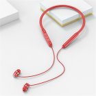 Wireless Bluetooth-compatible 5.0 Headphones With Mic Noise Cancelling Stereo Music Earplugs Ipx5 Waterproof Sports Headset Red