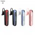 Wireless Bluetooth compatible  5 0  Headset With Microphone Intelligent Noise Reduction Stereo Sports Mini Car Phone Earphonesn Pink