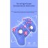 Wireless Bluetooth compatible Gamepad Game Controller Handle Compatible For Switch pc Computer android ios black red