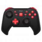 Wireless Bluetooth-compatible Gamepad Game Controller Handle Compatible For Switch/pc Computer/android/ios black red