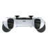 Wireless Bluetooth compatible Gamepad Handle With Motor Vibration Somatosensory Six axis Compatible For Ps4 blue