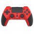 Wireless Bluetooth compatible Gamepad Handle With Motor Vibration Somatosensory Six axis Compatible For Ps4 blue
