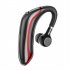 Wireless Bluetooth compatible Single Earphone Ear Hanging Type Vivio In ear Headphone Red Fast charge version