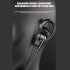 Wireless Bluetooth compatible Headset Led Digital Display Stereo Sports Neck mounted Earphone Pink