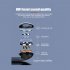 Wireless Bluetooth compatible Headset Led Digital Display Stereo Sports Neck mounted Earphone Pink