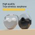 Wireless Bluetooth compatible 5 1 Earphones Touch control Noise cancelling Hifi Music Earbuds With Microphone L12s black