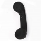 Wireless Bluetooth-compatible Retro Receiver Anti-radiation Telephone Handset External Microphone Call Accessories black