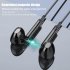 Wireless Bluetooth compatible 5 2 Headset Hanging Neck Sweat proof Music Sports Game Earphone Compatible For Android Universal black