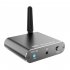 Wireless Bluetooth compatible 5 2 Receiver Audio Adapter Fiber Coaxial Aux Converter Csr Low Latency Aptx H300 black