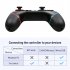 Wireless Bluetooth compatible  Gamepad Game Joystick Controller Compatible For Switch Pro Console black