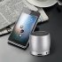 Wireless Bluetooth compatible Mini Audio Portable Subwoofer Home Car Speaker Compatible For Ios Samsung Xiaomi dark gray