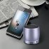 Wireless Bluetooth compatible Mini Audio Portable Subwoofer Home Car Speaker Compatible For Ios Samsung Xiaomi rose gold