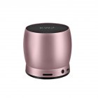 Wireless Bluetooth-compatible Mini Audio Portable Subwoofer Home Car Speaker Compatible For Ios Samsung Xiaomi rose gold