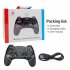Wireless Bluetooth compatible  Gamepad Game Joystick Controller Compatible For Switch Pro Console Black and White