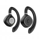 Wireless Bluetooth-compatible 5.3 Earphones Hi-fi Stereo Bass Open Ear Tws Earbuds Noise Cancelling Gaming Headset black