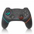 Wireless Bluetooth compatible  Gamepad Game Joystick Controller Compatible For Switch Pro Console white left red right blue