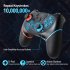 Wireless Bluetooth compatible  Gamepad Game Joystick Controller Compatible For Switch Pro Console Black and White