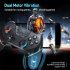 Wireless Bluetooth compatible  Gamepad Game Joystick Controller Compatible For Switch Pro Console Black and White