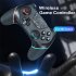 Wireless Bluetooth compatible  Gamepad Game Joystick Controller Compatible For Switch Pro Console Black and White