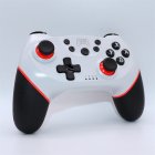 Wireless Bluetooth-compatible  Gamepad Game Joystick Controller Compatible For Switch Pro Console White